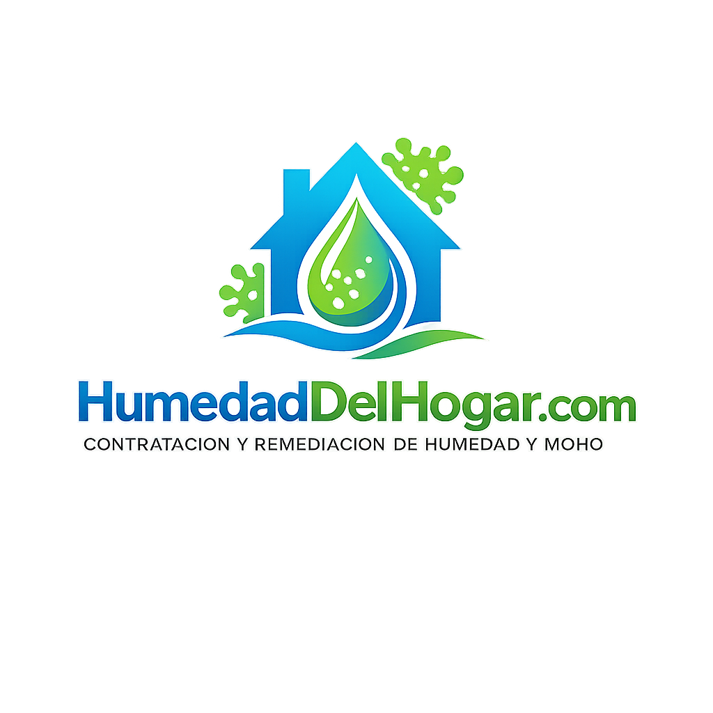 Logo de HumedadDelHogar.com — guías sobre moho y humedad en el hogar